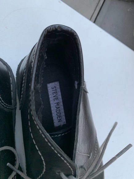 Steve Madden Harken Black Ankle‎ Boots Size 9 - Picture 2 of 7